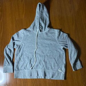 Roots, gray, large, hoodie